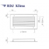 Kratka wentylacyjna ścienna z kierownicami poziomymi KSH 325/225